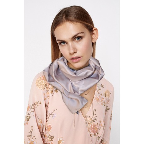Pashmina raso rosa