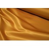 Tessuto a metraggio in raso pesante unito Ginevra di colore oro