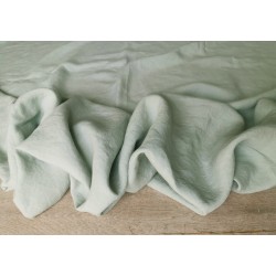 Scampoli in puro lino colore verde menta