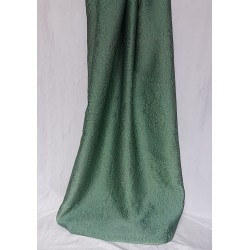Scampoli di tessuto in seta Jacquard verde smeraldo
