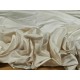 Tessuto al metro in Taffetas 100% di seta color bianco