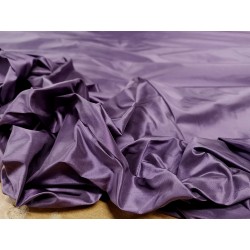 Tessuto al metro in Taffetas 100% di seta color viola