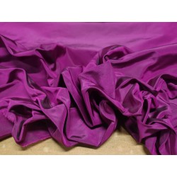 Tessuto al metro in Taffetas 100% di seta color prugna