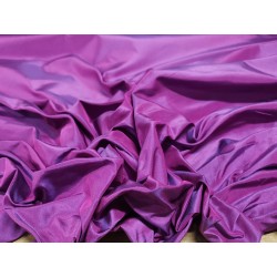 Tessuto al metro in Taffetas 100% di seta color fuxia e viola
