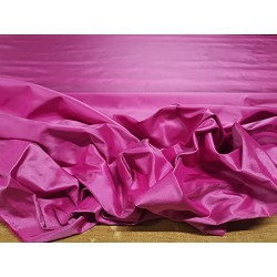 Tessuto al metro in Taffetas 100% di seta color rosa intenso