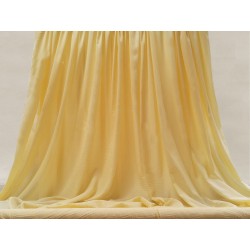 Tessuto a metraggio Angelica color giallo chiaro