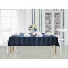 Via Cavour blue and white tablecloth