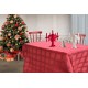 Focus red tablecloth