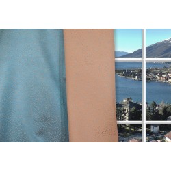 Tenda Coppa Italia azzurro e rosa antico