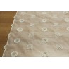 Organdy Piccolo Punto embroidered by the meter fabric
