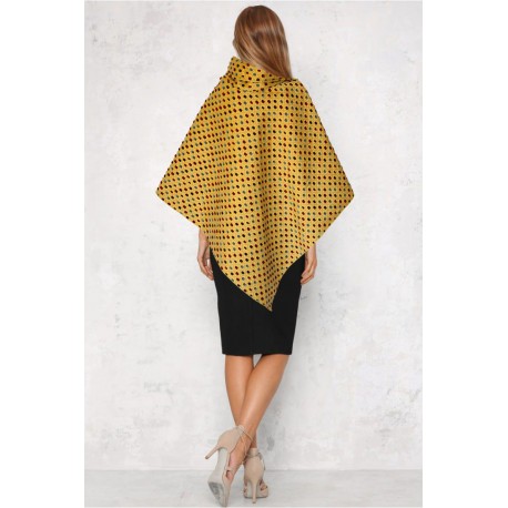 Poncho multicolor